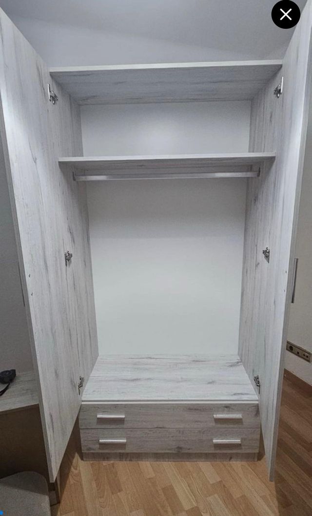 Armario 2 Puertas 3 COLORES 100X200 OFERTA