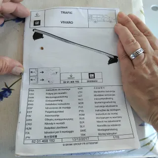 Baca Renault Trafic/Vivaro/Ford/Citroen