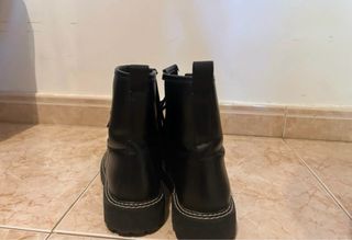 Botas negras de plataforma