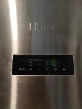 Frigorífico Haier Acero Inoxidable
