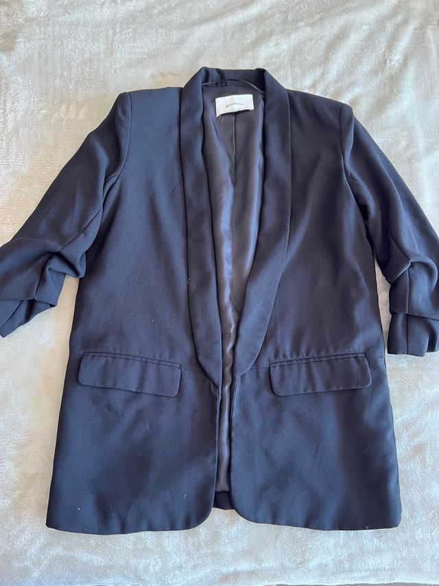 Blazer Stradivarius Negro