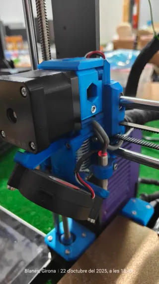 Impresora 3D Fysetc MK3S Negra/Azul clon de prusa