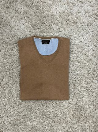 Jersey Massimo Dutti Marrón Talla M