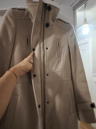 Abrigo de paño de mujer T. 42