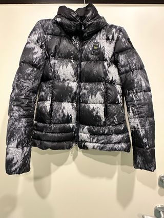 Piumino Blauer nero e bianco