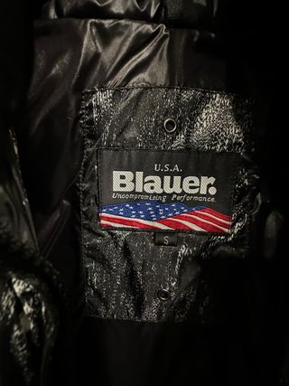 Piumino Blauer nero e bianco