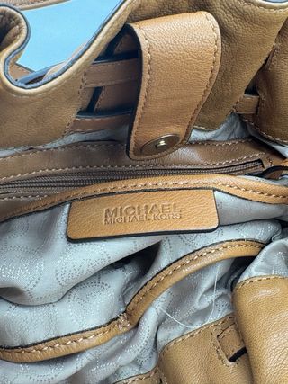 Bolso Michael Kors Marrón Dorado