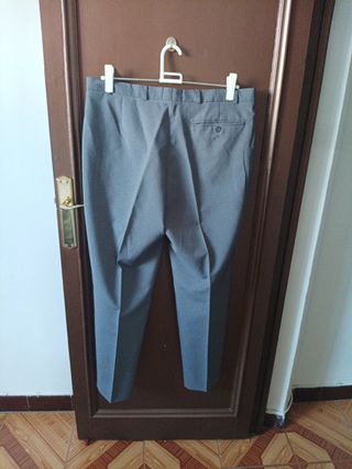 Traje de caballero gris mezclilla