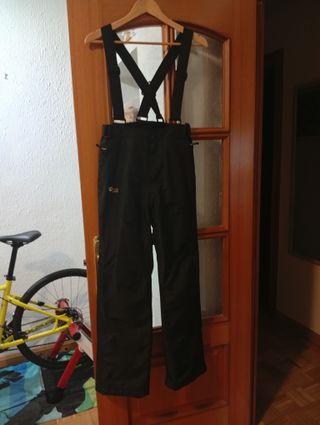 Pantalón de esquí para hombre negro