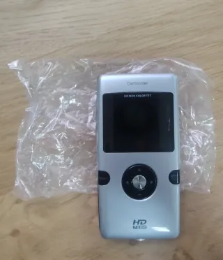 Videocámara Slim HD Plata