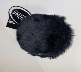 Paraorecchie neri morbidi e regolabili