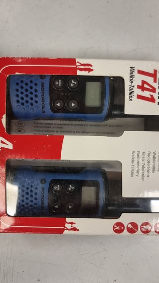 WALKIES TALKIES MOTOROLA TLKR T41