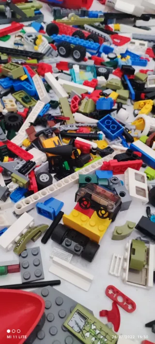 Lotto di Lego più di 2 kg di pezzi LEGO