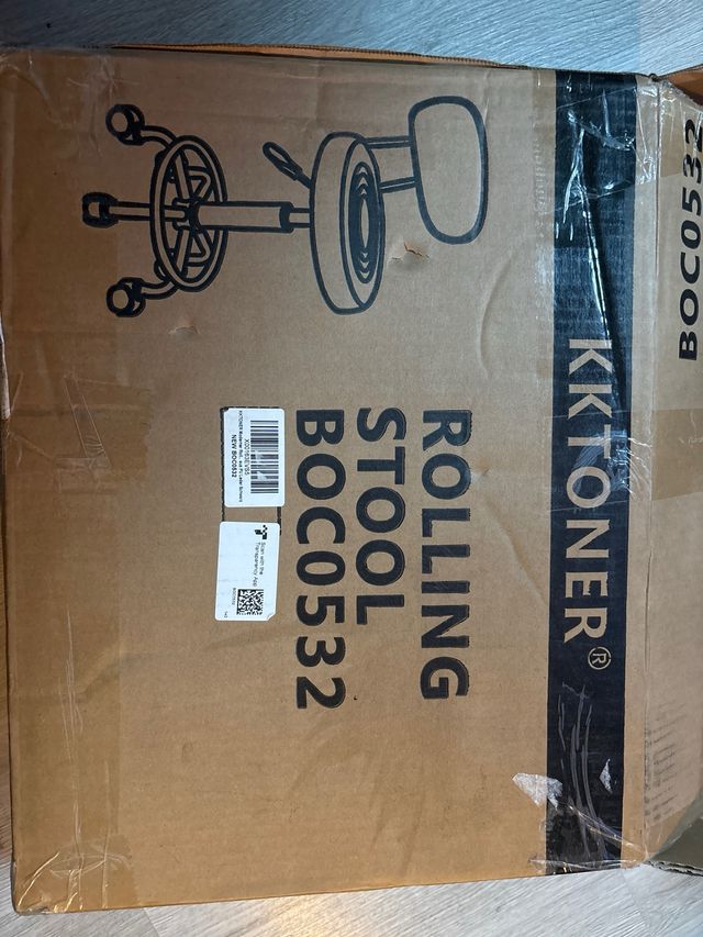 Taburete giratorio KKTONER negro