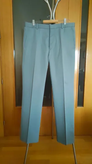 Pantalón chino  talla 44 color gris