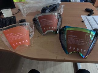 Visera Casco Moto Clara y Tintada