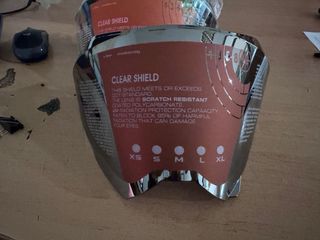 Visera Casco Moto Clara y Tintada