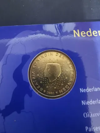 Cartera Euroset Países Bajos Holanda 2001