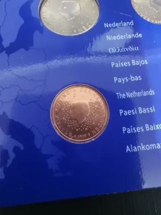 Cartera Euroset Países Bajos Holanda 2001
