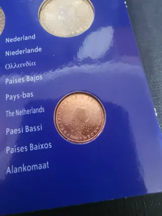 Cartera Euroset Países Bajos Holanda 2001