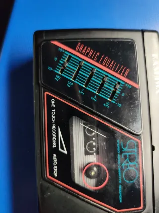 Grabador Cassette Kashiwa Stereo Años 80