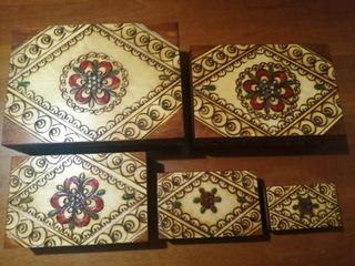 Set scatole Matrioska Polonia anni '70