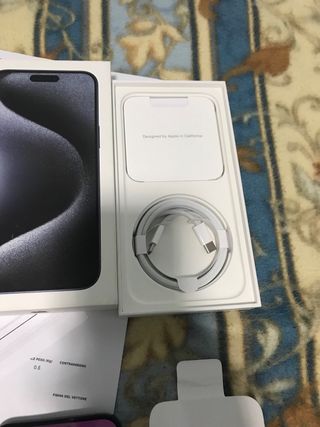 iPhone 15 Pro Max 256GB Blu Nuovo Sostituito
