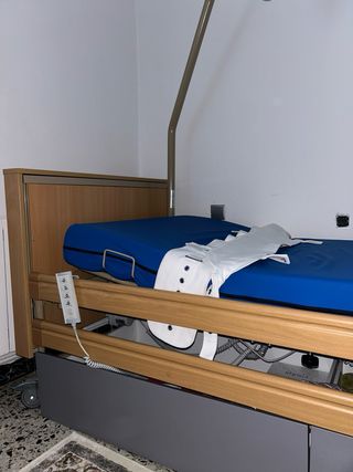 Cama ortopédica madera