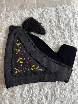 Cappello tradizionale galiziano ricamato, taglia 57/58