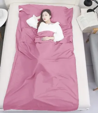 Saco de dormir rosa Pinkmoon