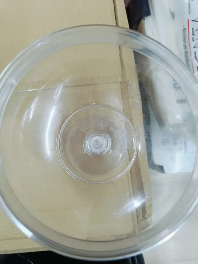 Ampolla plastica con cucchiaio per confettata