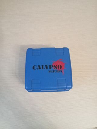 Reloj Calypso Esfera Negra y Azul
