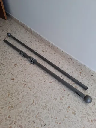 Barra de Cortina extensible gris