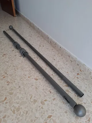 Barra de Cortina extensible gris