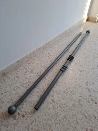 Barra de Cortina extensible gris