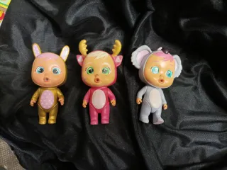 Bambole piangenti Cry Babies, confezione da 3