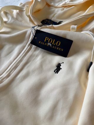 Felpa Ralph Lauren con cappuccio e zip
