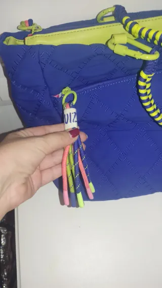 Borsa Agatha Ruiz de la Prada blu diamante