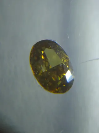 Diamante Natural Certificado IGI fancy yellow 0.28