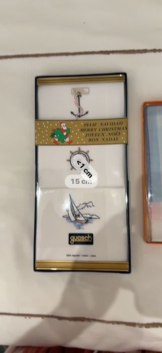 3 boxes of men's handkerchiefs Pañuelos caballero 