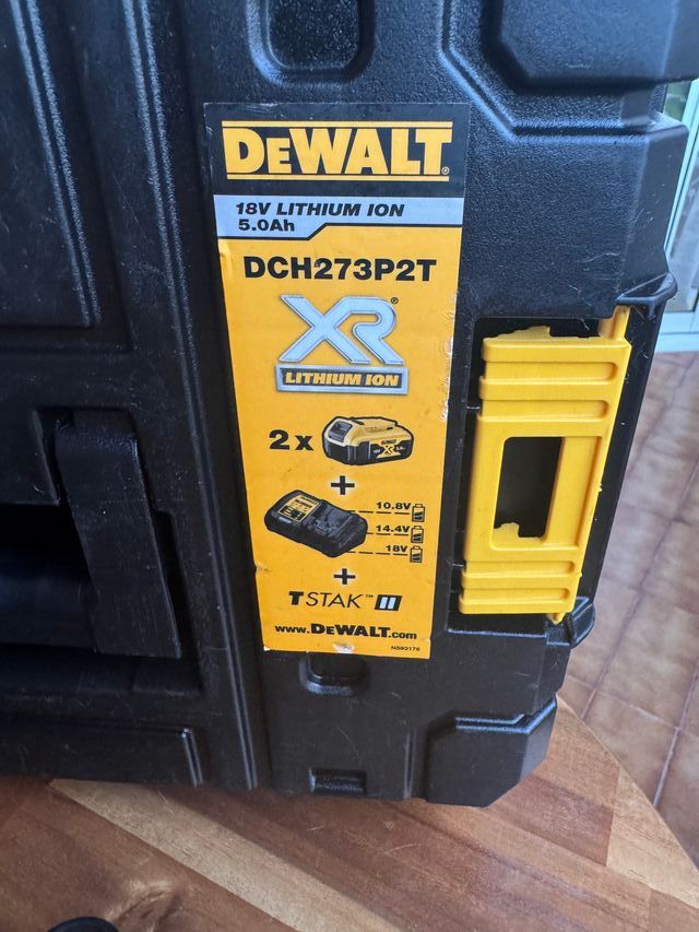 DeWalt DCH273 XR 18V Kit completo-ORIGINAL