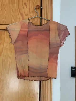 Conjunto Pull&Bear falda y top tie-dye