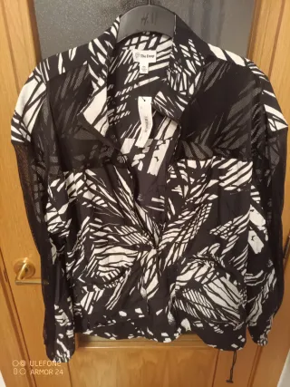 Chaqueta Malla Estampada Talla XXL