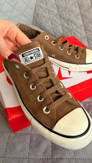 Zapatillas Converse de piel