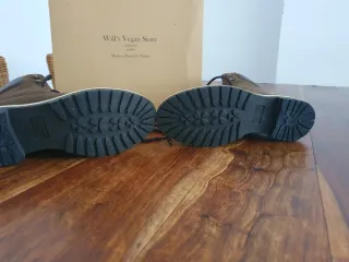 Botas veganas Will's Vegan Store marrones