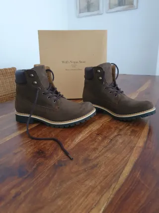 Botas veganas Will's Vegan Store marrones