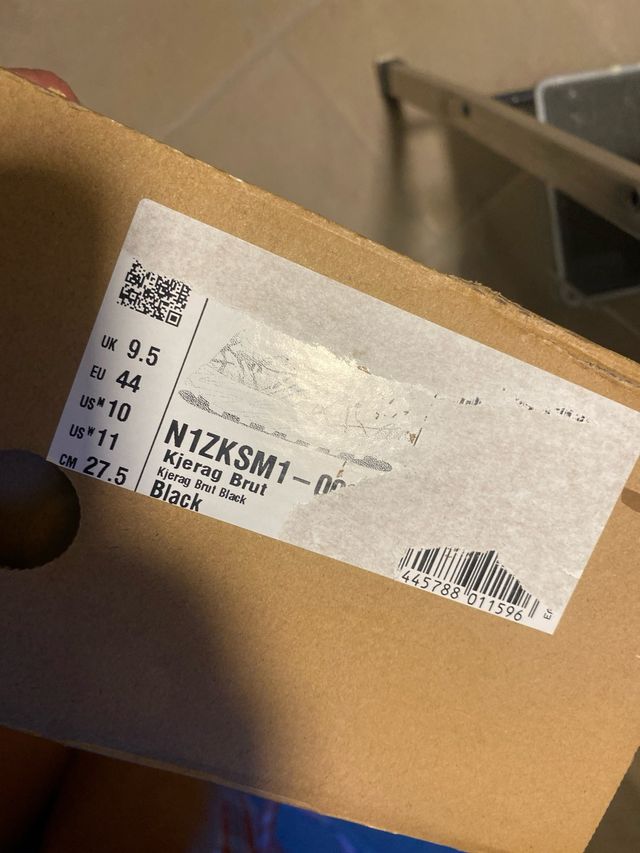 Zapatillas Kjerag Brut 1-M Negras