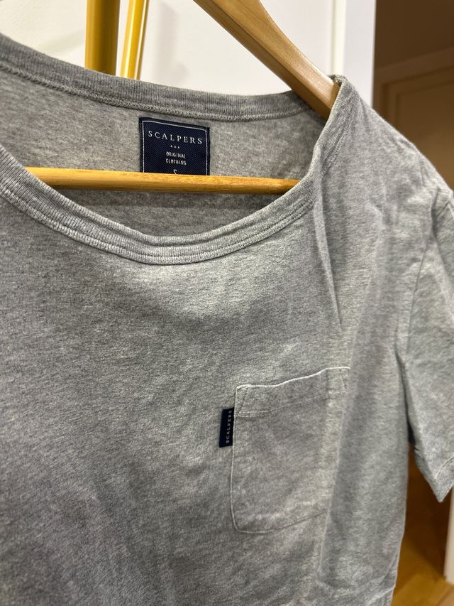 Camiseta Scalpers Gris Talla S