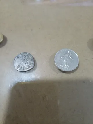 Lote de monedas antiguas 20 eeuros