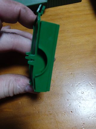 Remolque verde Scalextric STS 3